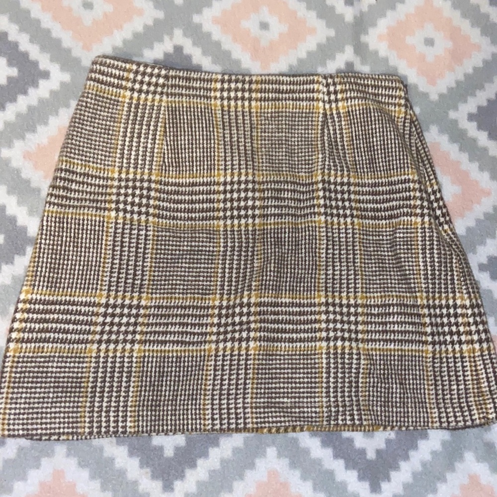 Vintage plaid skirt